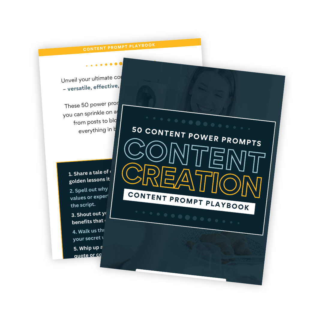 Content Prompt Playbook